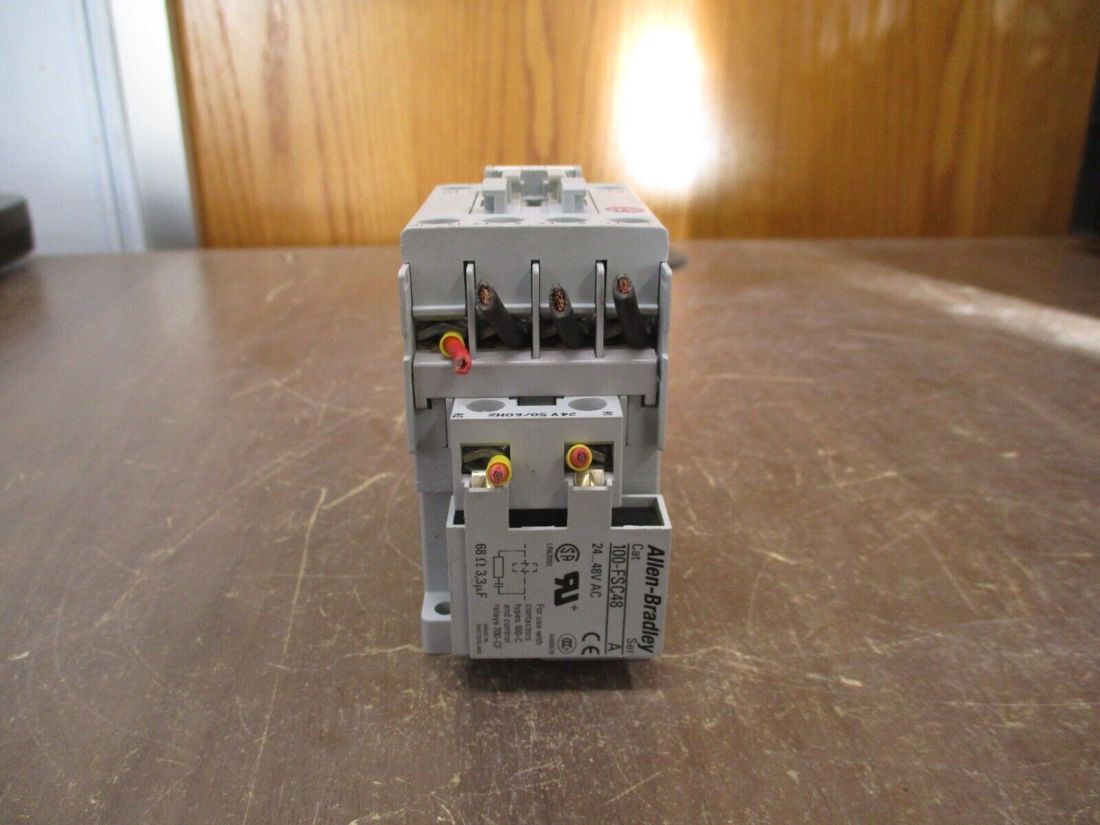 Allen-Bradley Contactor 100-C12*10 24V Coil 25A 600V Used