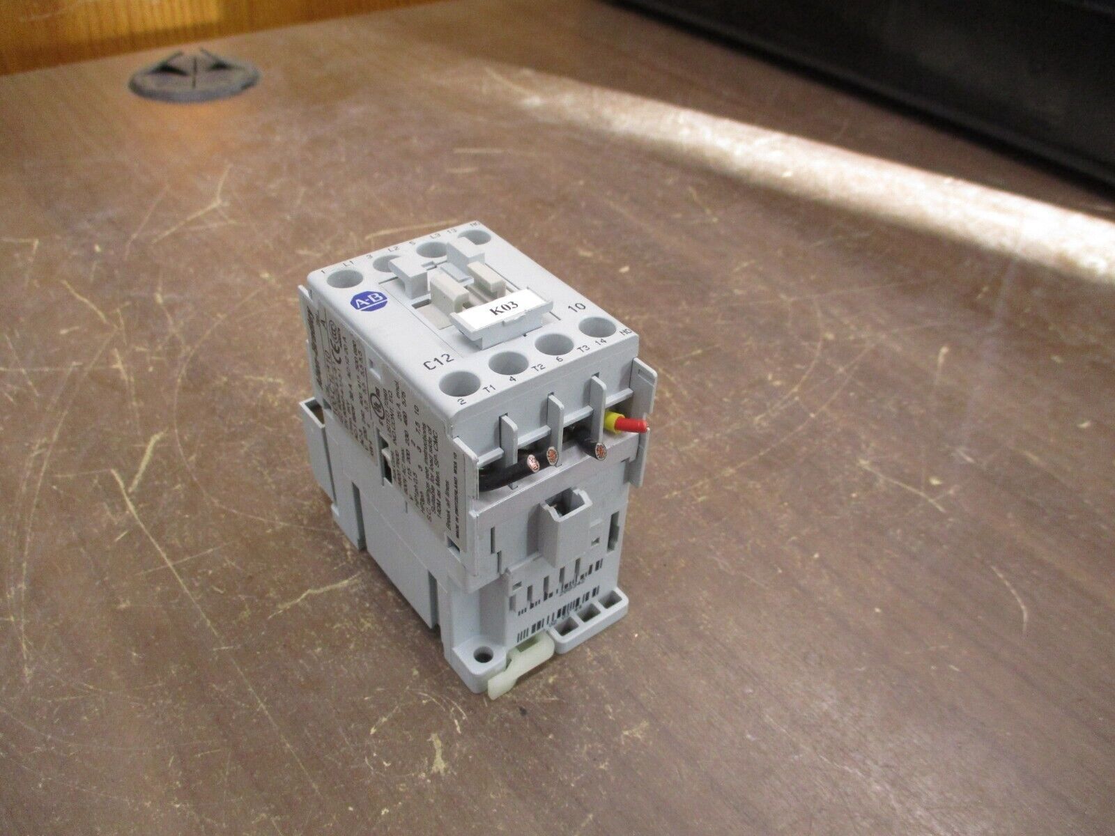 Allen-Bradley Contactor 100-C12*10 24V Coil 25A 600V Used