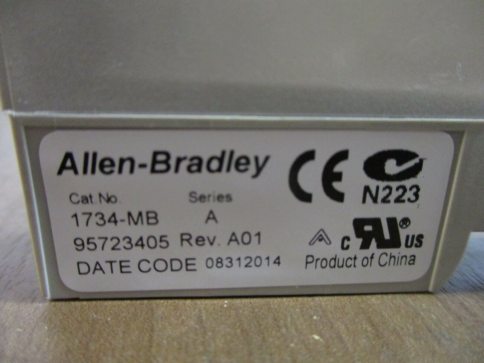 Allen-Bradley Mounting Base w/ Terminal Block 1734-MB / 1734-RTB *Lot of 2* Used