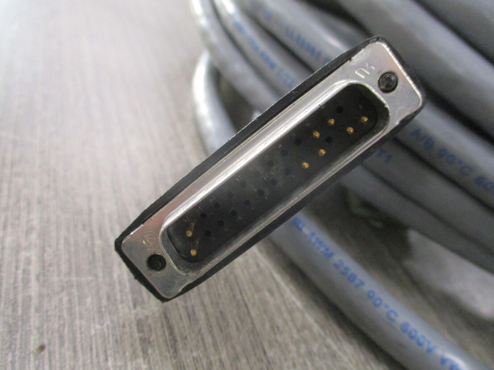 Kollmorgen Feedback Connector Cable CF-SS-RHAE-18 Used