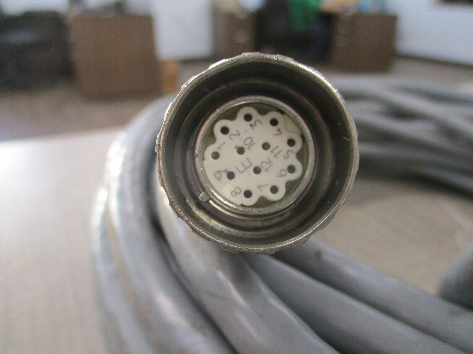 Kollmorgen Feedback Connector Cable CF-SS-RHAE-18 Used
