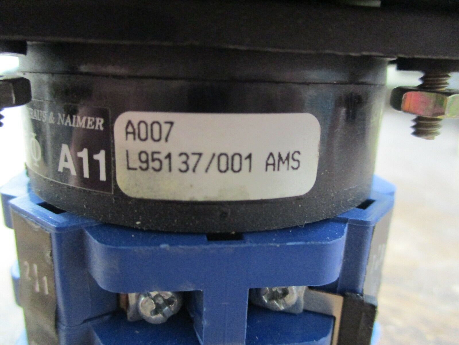 Kraus & Naimer All Rotary Switch L95137 Used
