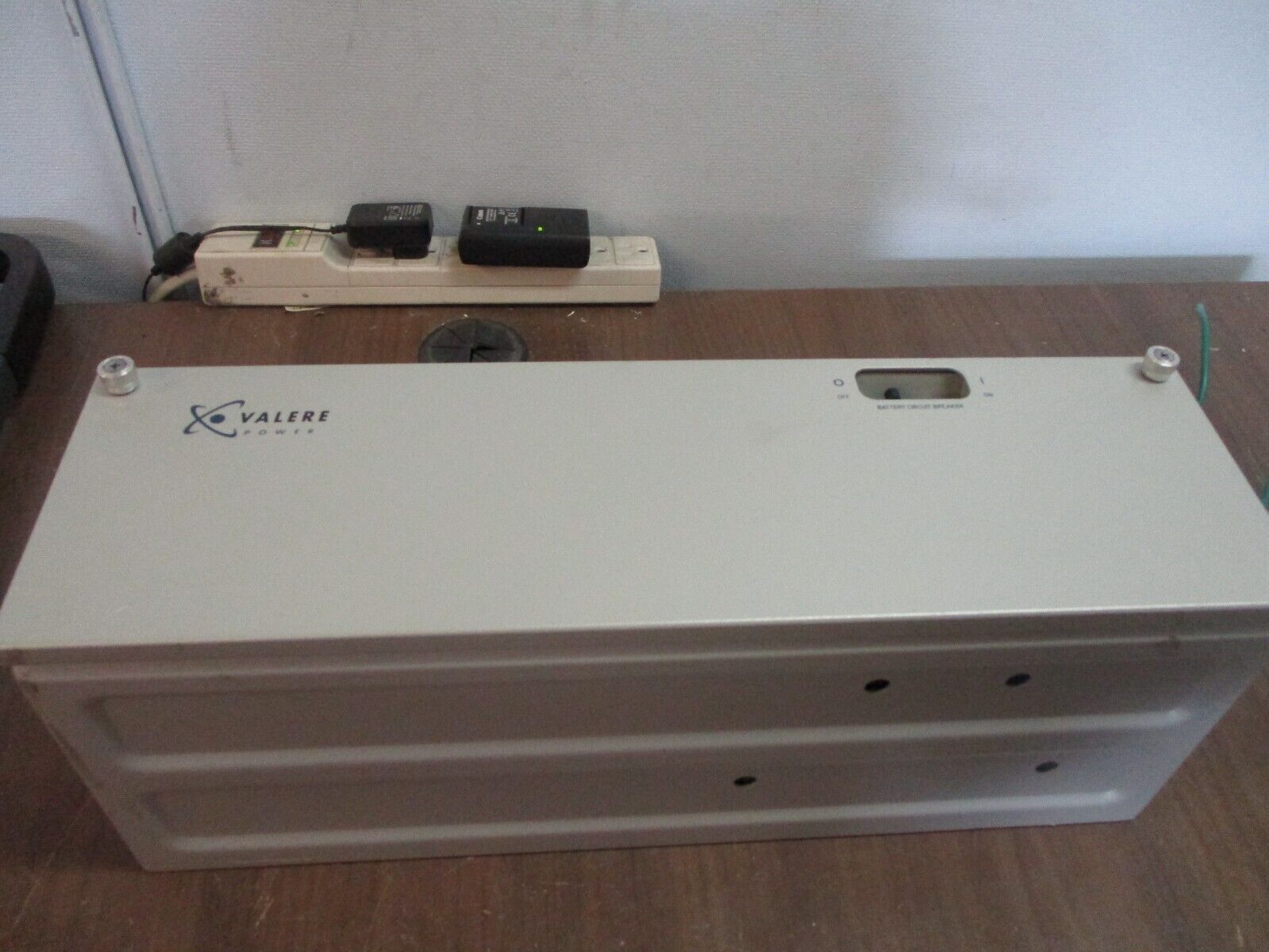 Valere Battery Cabinet LPB012-100 Rev. 1.6 Used