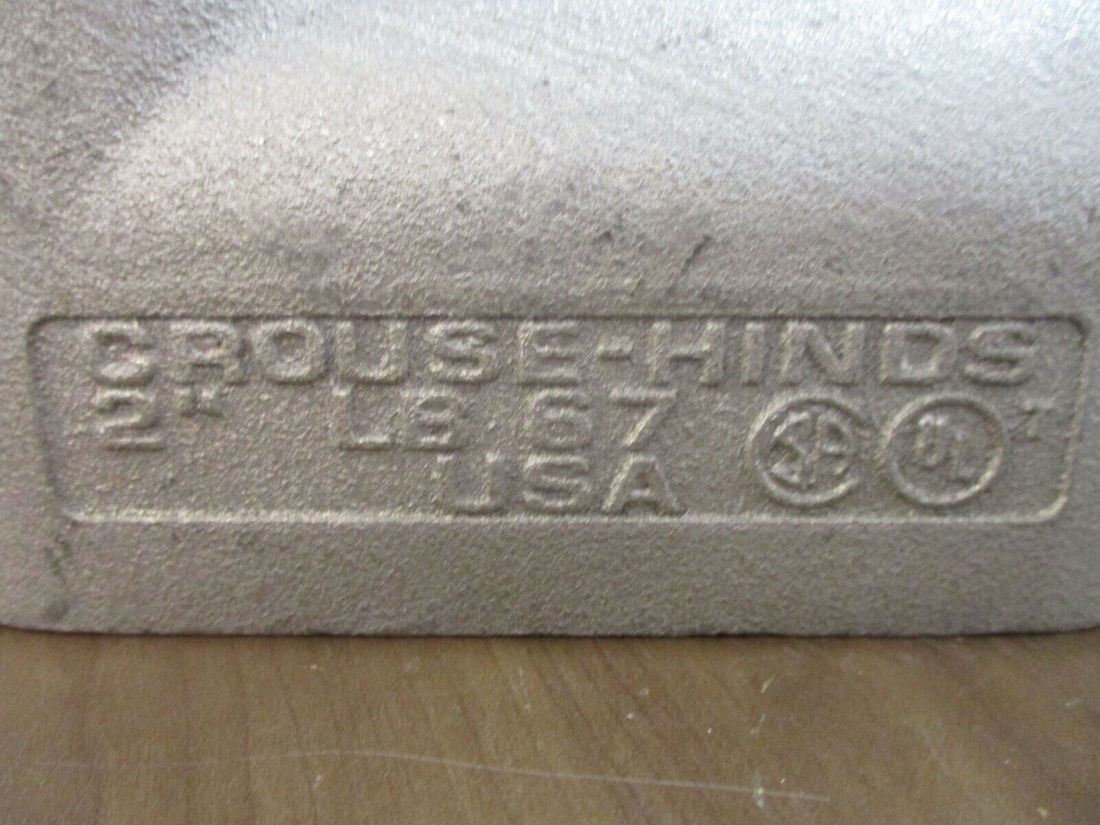 Crouse-Hinds Condulet Conduit Body LB67 Form 7 Size: 2" *Box of 2* New Surplus
