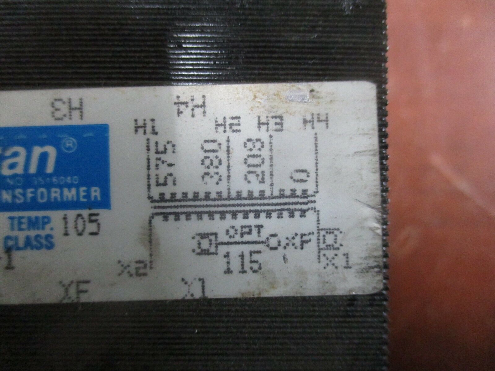 Micron Impervitran Control Transformer B100-0613-1 0.100KVA Pri: 208/380/575V