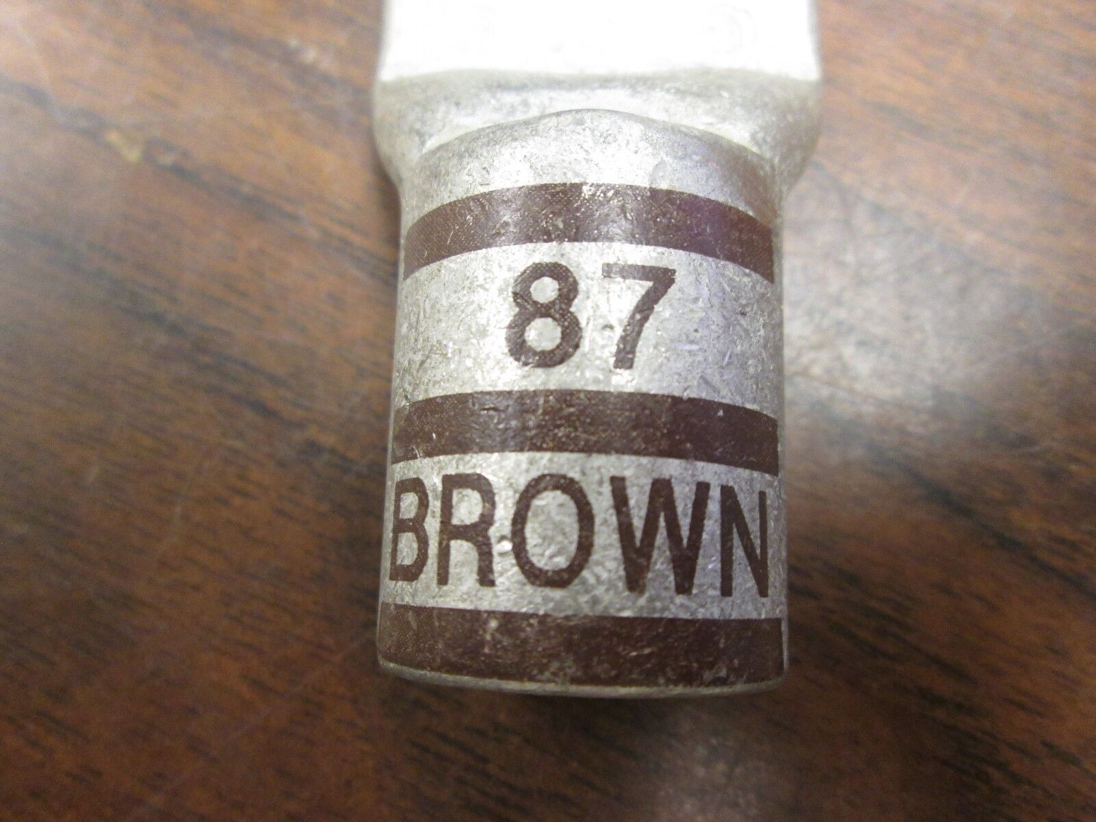 T & B Crimp Lug 87 Brown 1 Hole 500 MCM *Lot of 6* New Surplus
