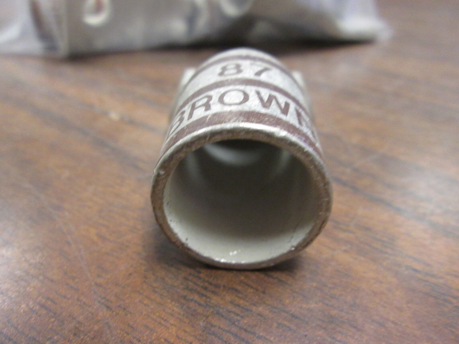 T & B Crimp Lug 87 Brown 1 Hole 500 MCM *Lot of 6* New Surplus