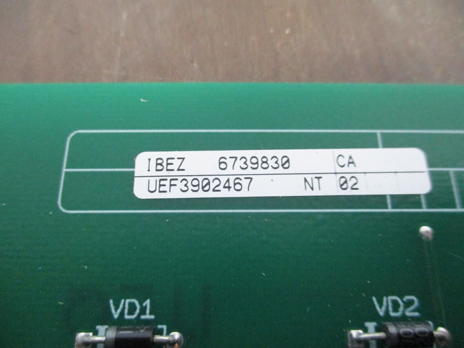 Merlin Gerin IBEZ PCB 6739830 Used
