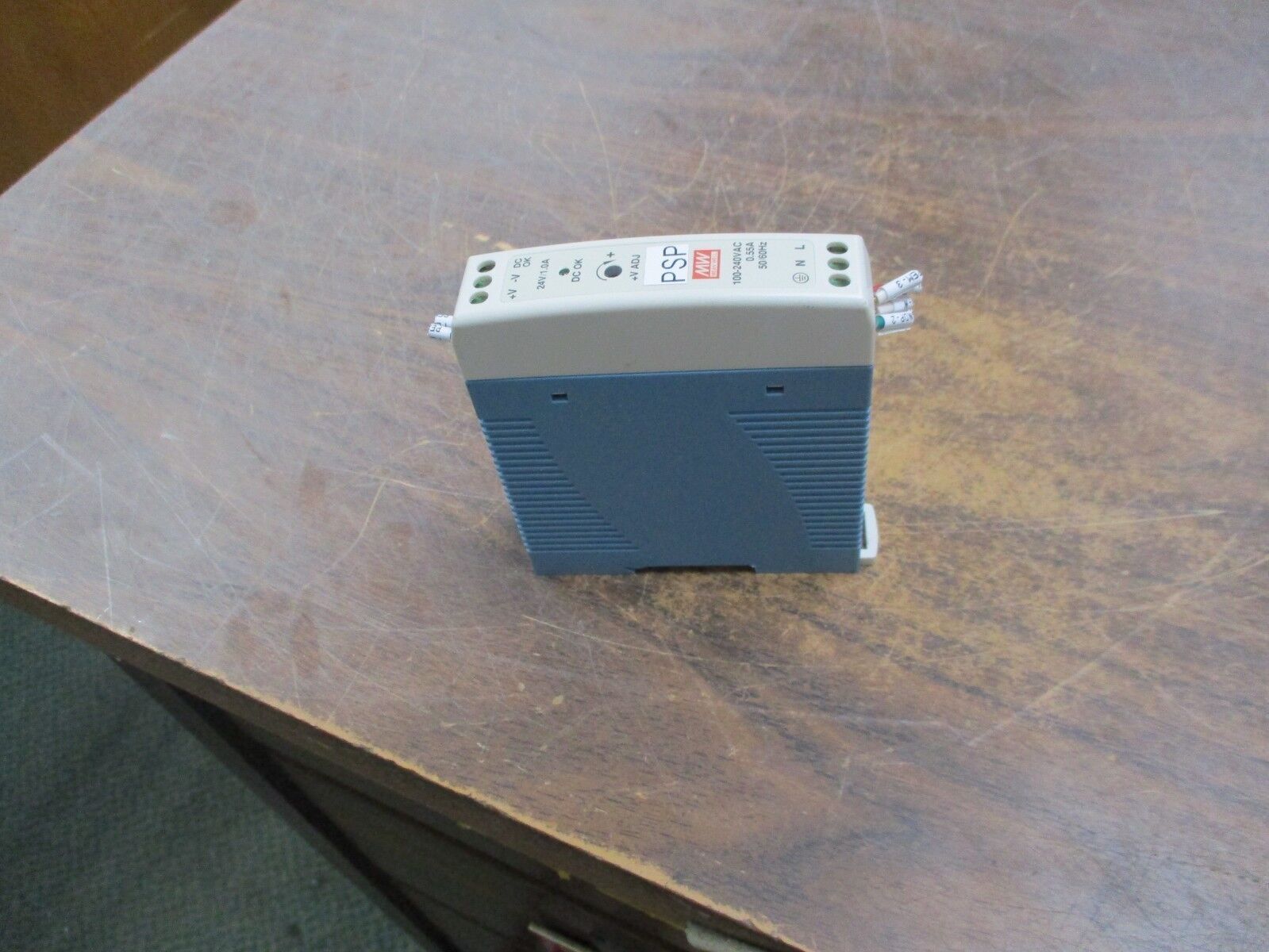 MEAN WELL Switching Power Supply MDR-20-24 Used