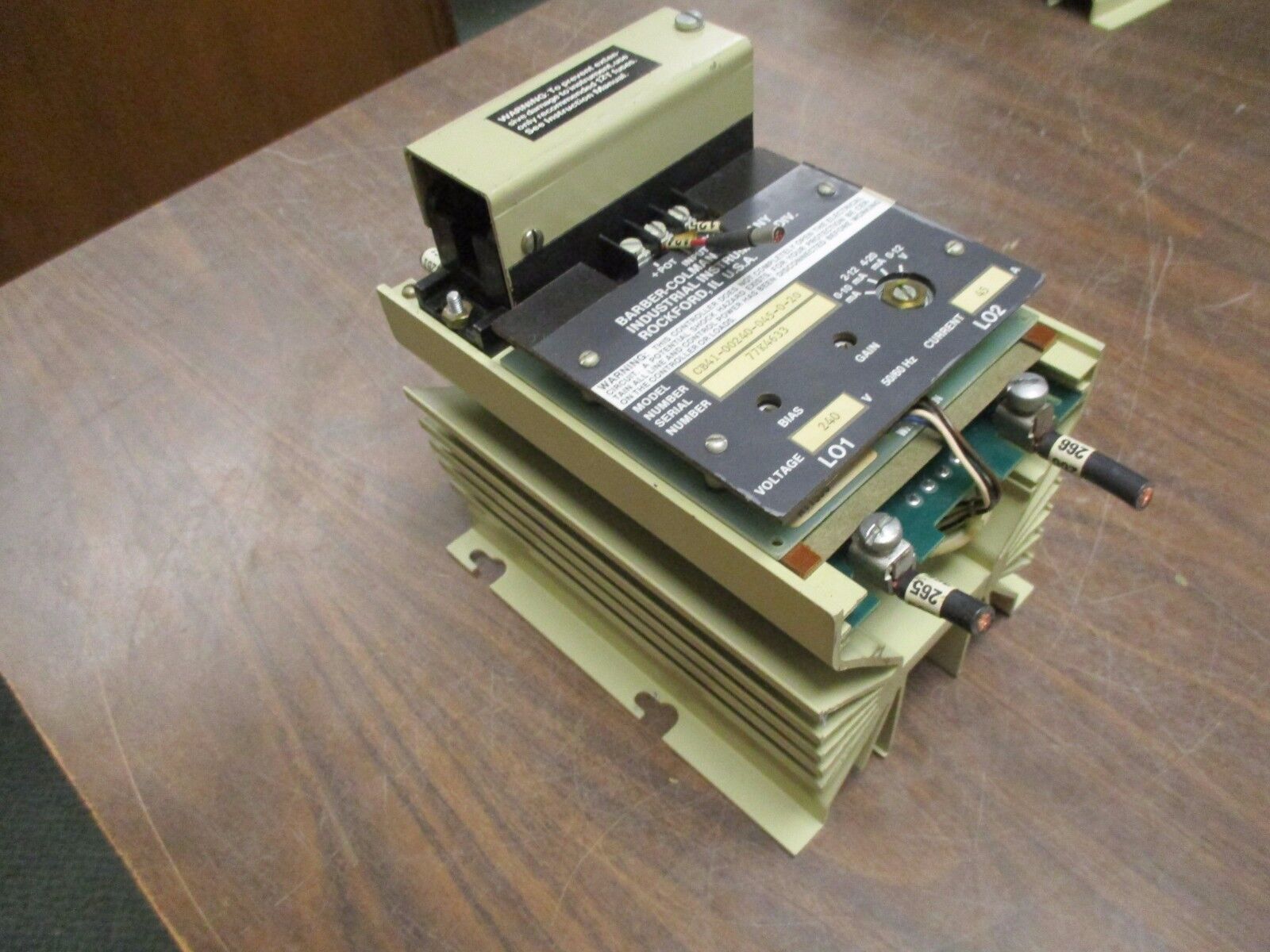 Barber-Colman Power Controller CB41-00240-045-0-20 240V 45A 50/60Hz Used