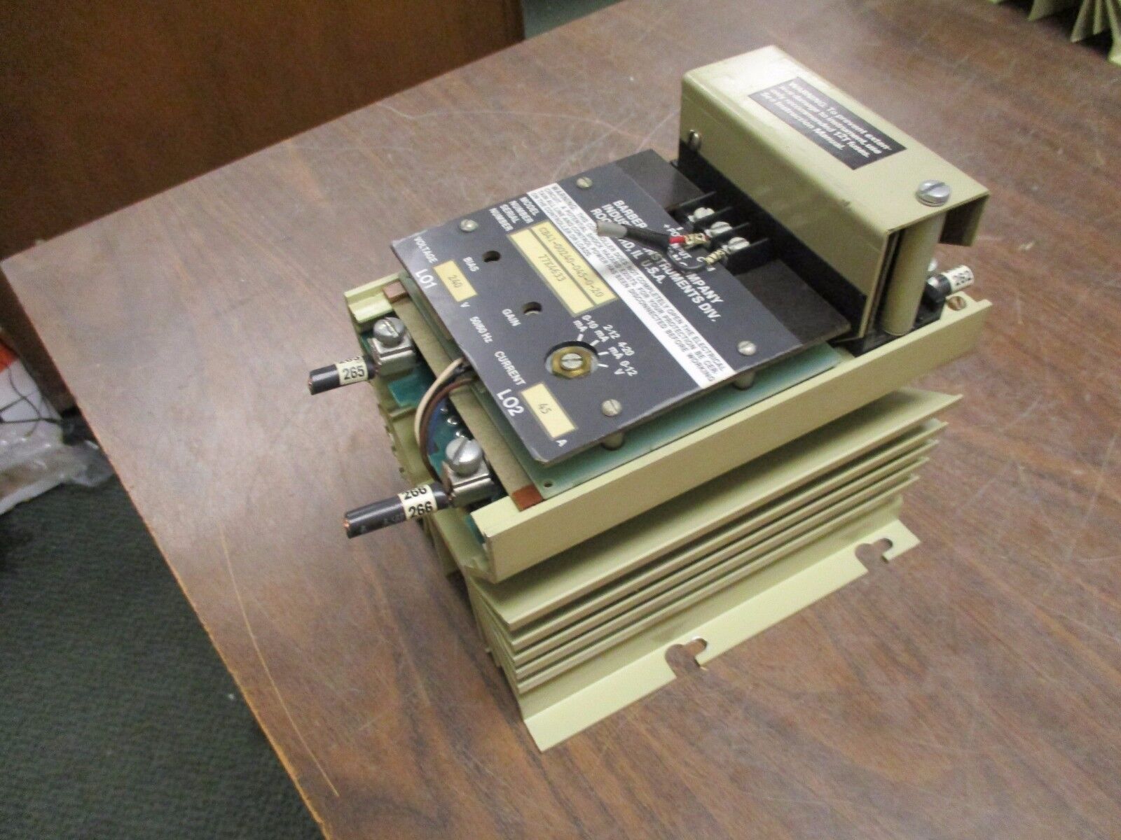 Barber-Colman Power Controller CB41-00240-045-0-20 240V 45A 50/60Hz Used
