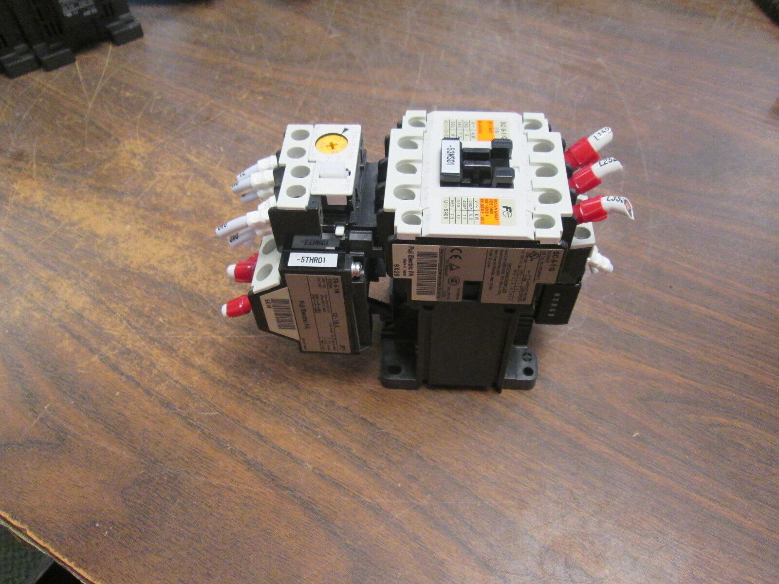 Fuji Electric SC-5-1/G Starter SC20AG/TR-5-1N TR20N 24VDC Coil 32A 600V Used