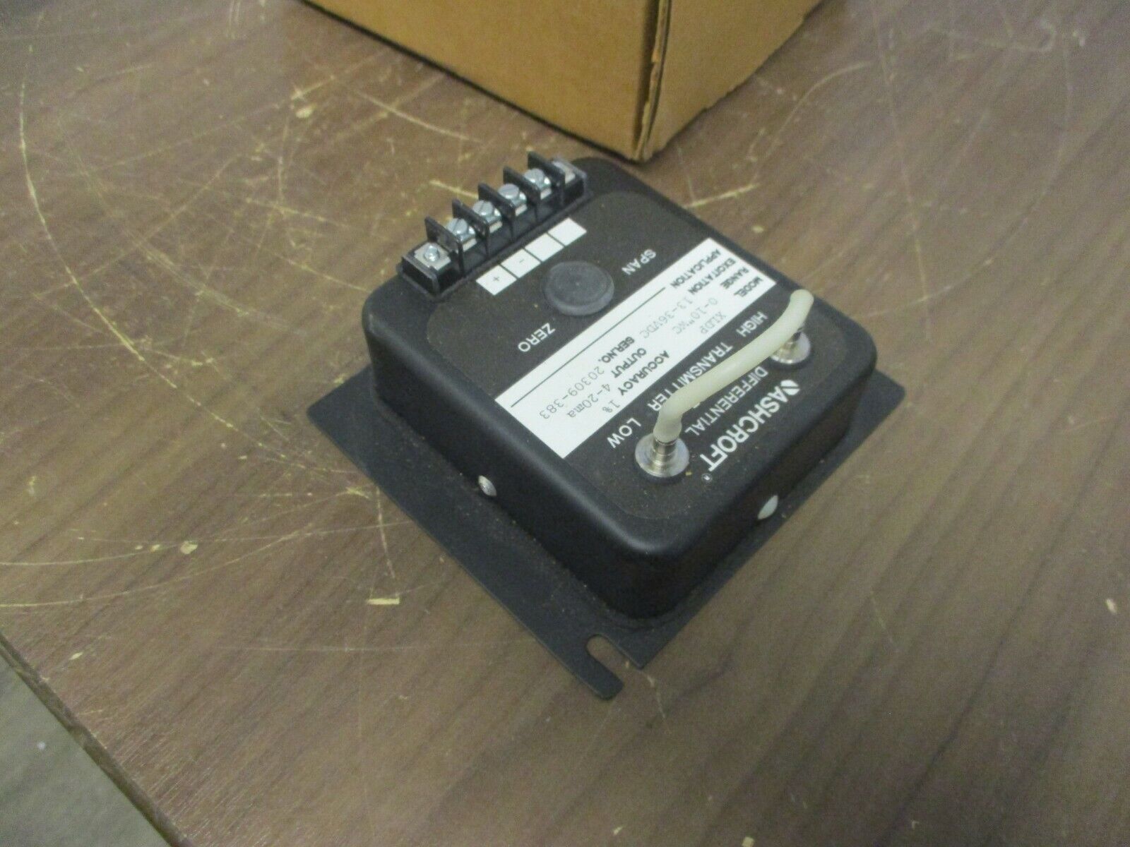 Ashcroft XLDP T0461 Differential Pressure Transmitter XLD-100-C-N-MB2-42-A-10X