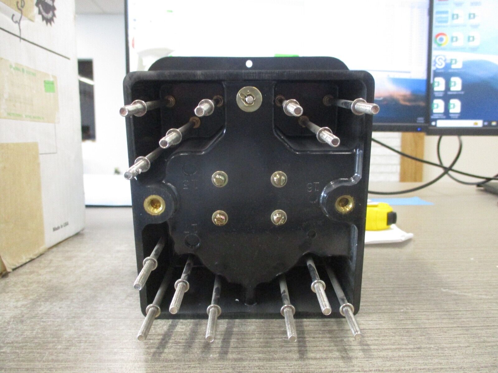 GE Type HFA Auxiliary Relay 12HFA53K91F 125VDC New Surplus