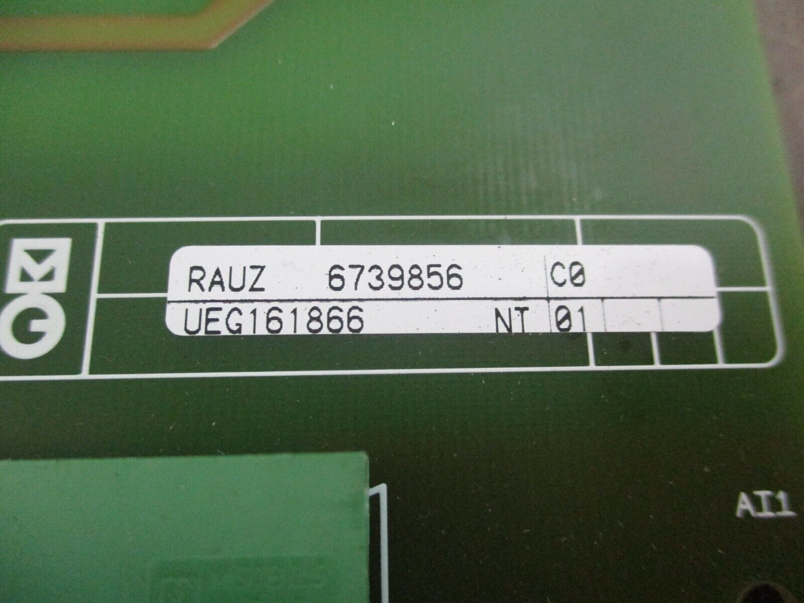 Merlin Gerin PCB 6739856 Used