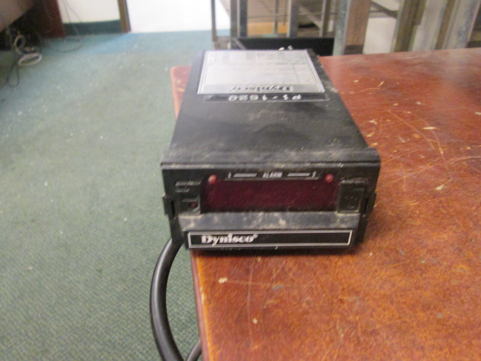 Dynisco Digital Indicator 4 1/2 UP 120V/240VAC Used