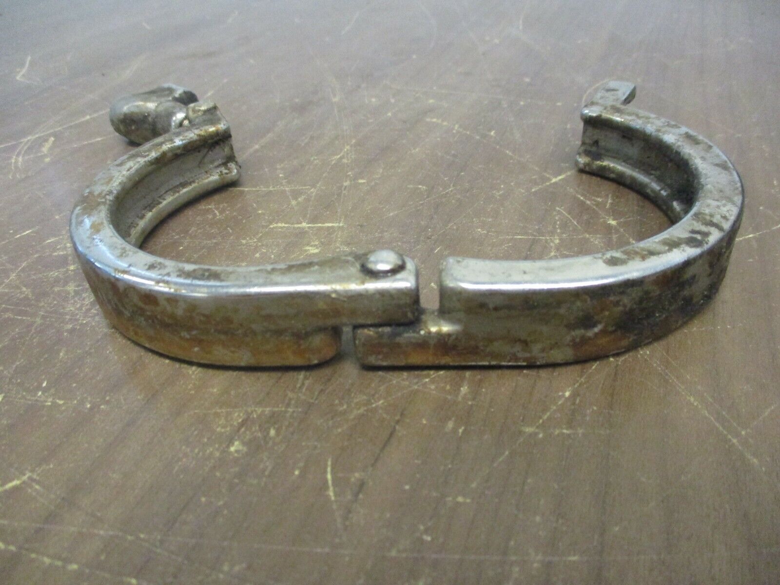Misc. Brand Stainless Steel Sanitary Clamp Size: 3-1/4" Used