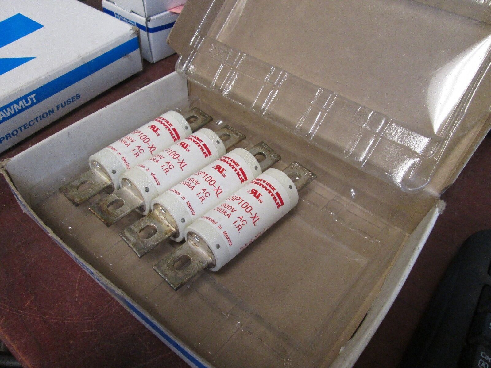 Gould / Shawmut Fuse VSP100-XL 100A 600V 200 KA IR *Box of 4* New Surplus