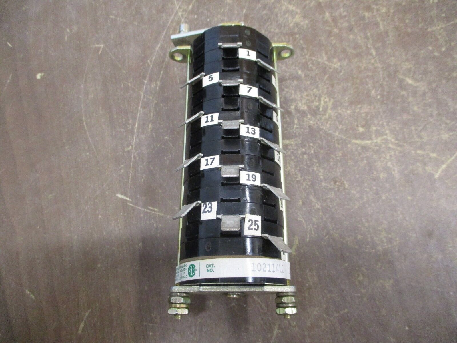 Electroswitch Rotary Cam Switch 102114LZ Used