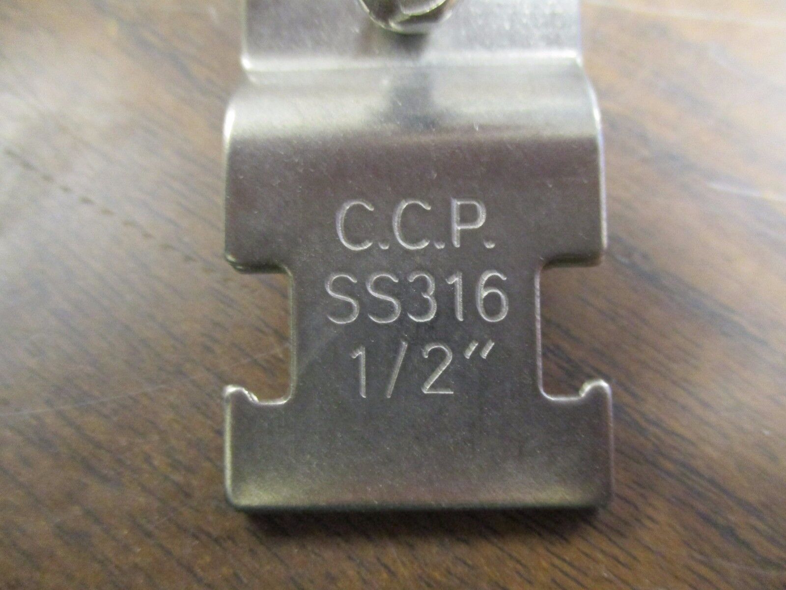 C.C.P. Conduit Clamp SS316 Size: ½" *Approx. 80* New Surplus