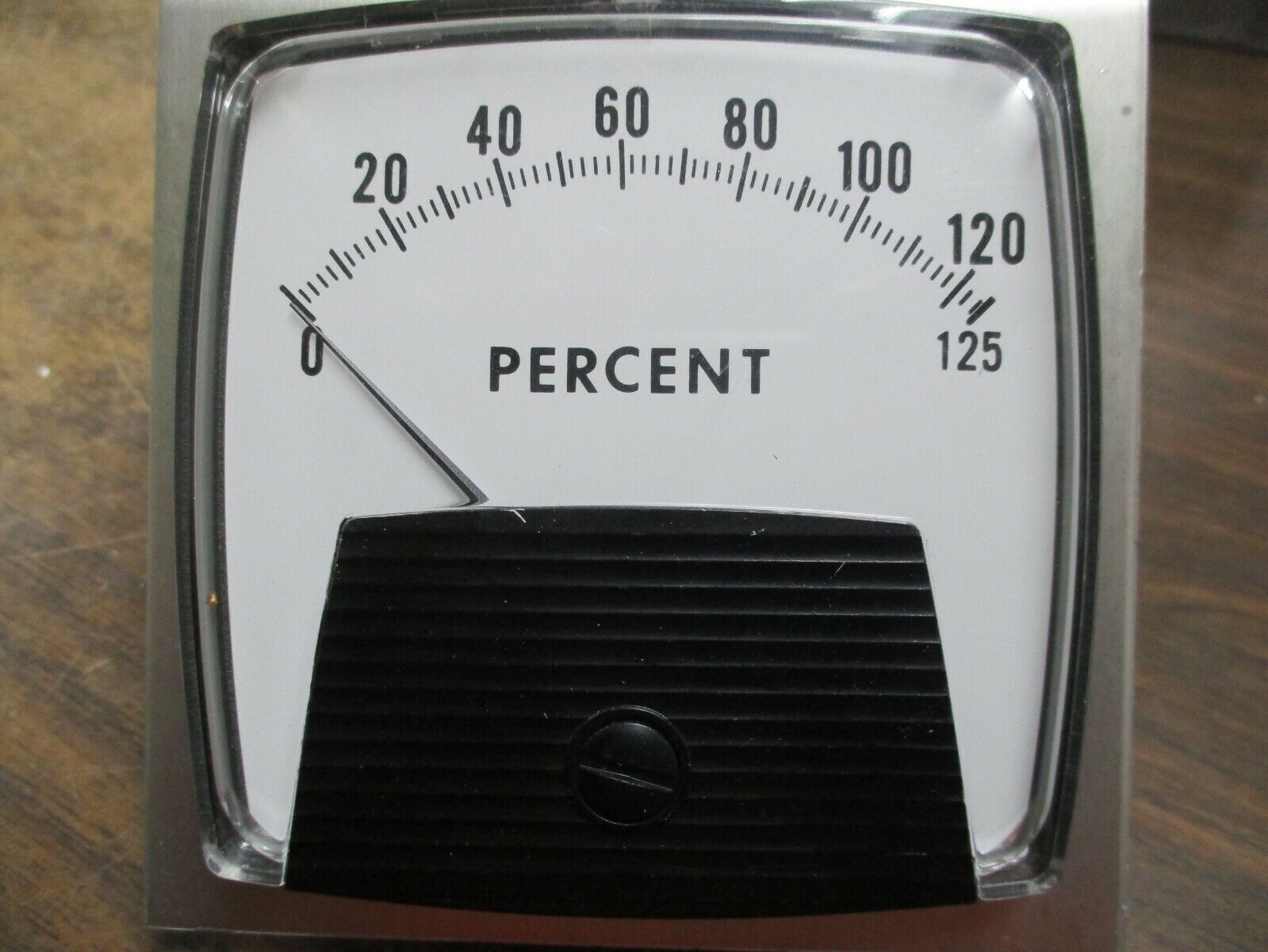 Process Measurement Company Load Meter 250300CY-CUST-2 Range: 0-125% Used