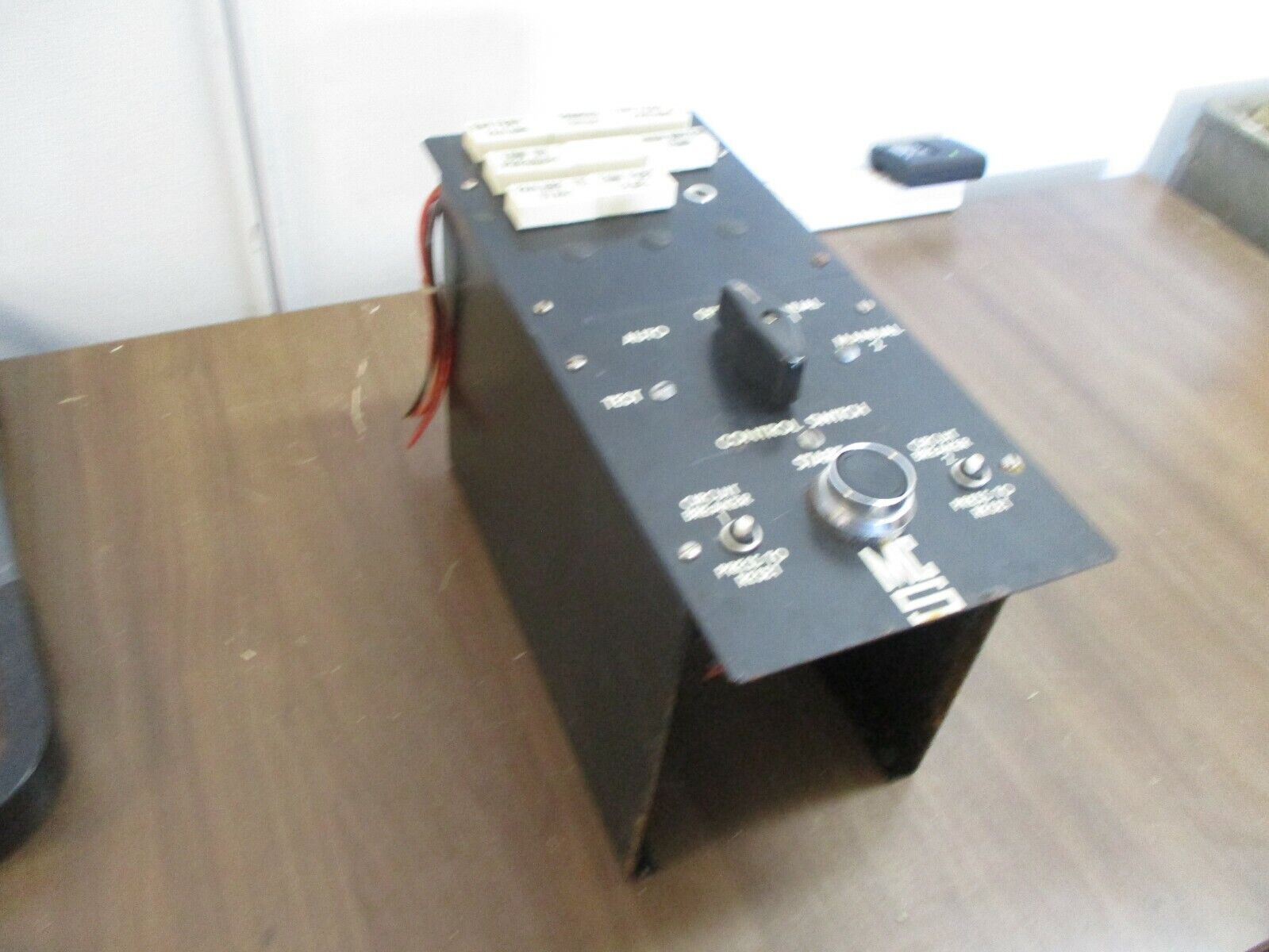 MCS Control Switch Assembly *Missing (1) Light Cover* Used