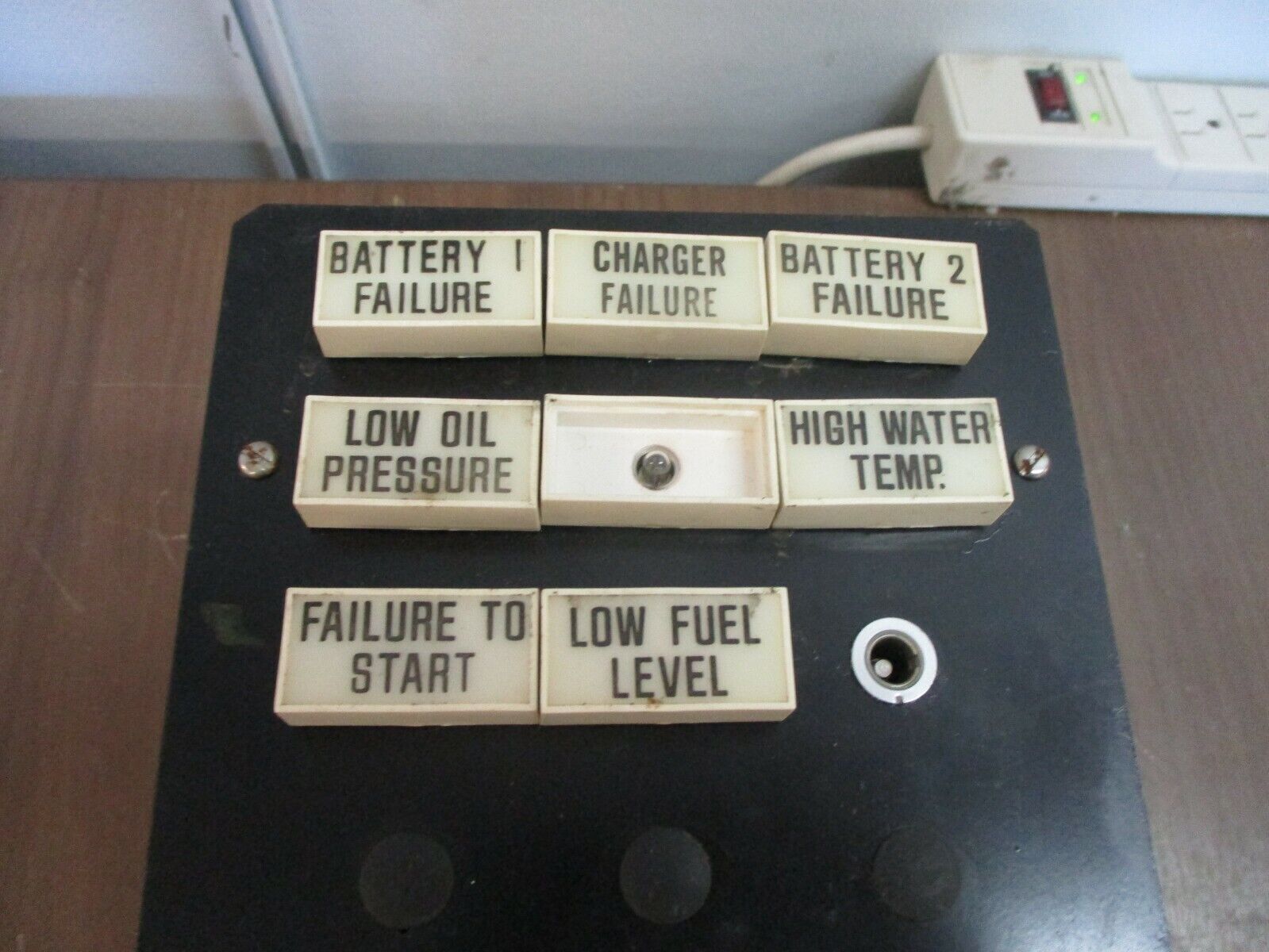 MCS Control Switch Assembly *Missing (1) Light Cover* Used