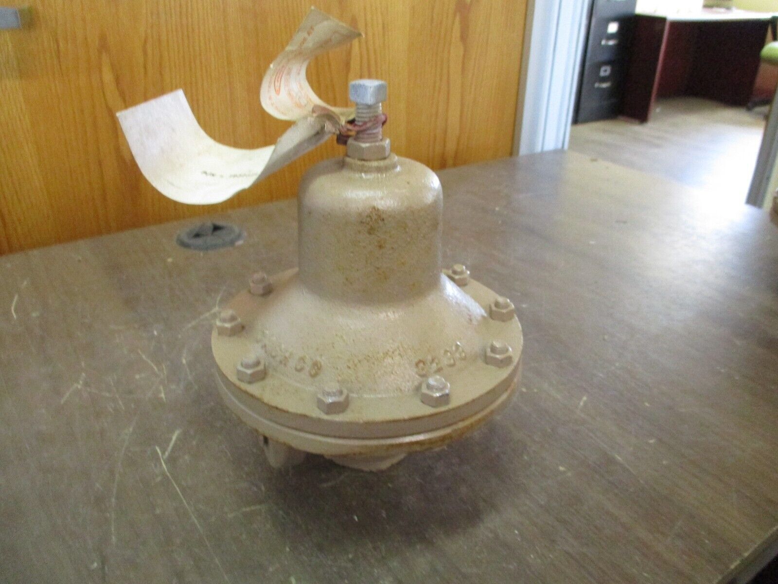 Cashco Pressure Reducing Regulator Valve Model D 40/80 PSIG Used