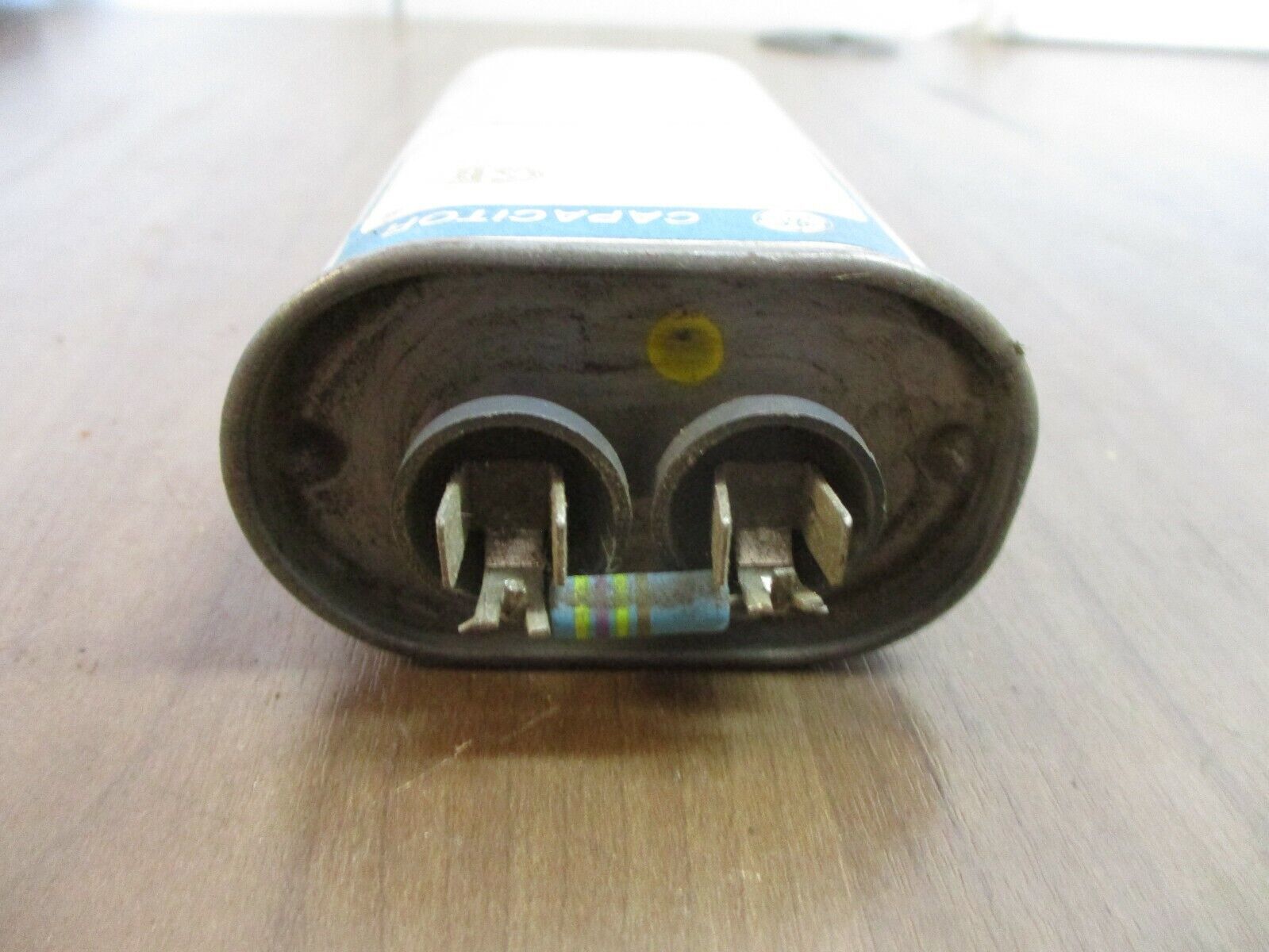 GE Capacitor 97F6777RC 35uF 330VAC 50/60Hz Used