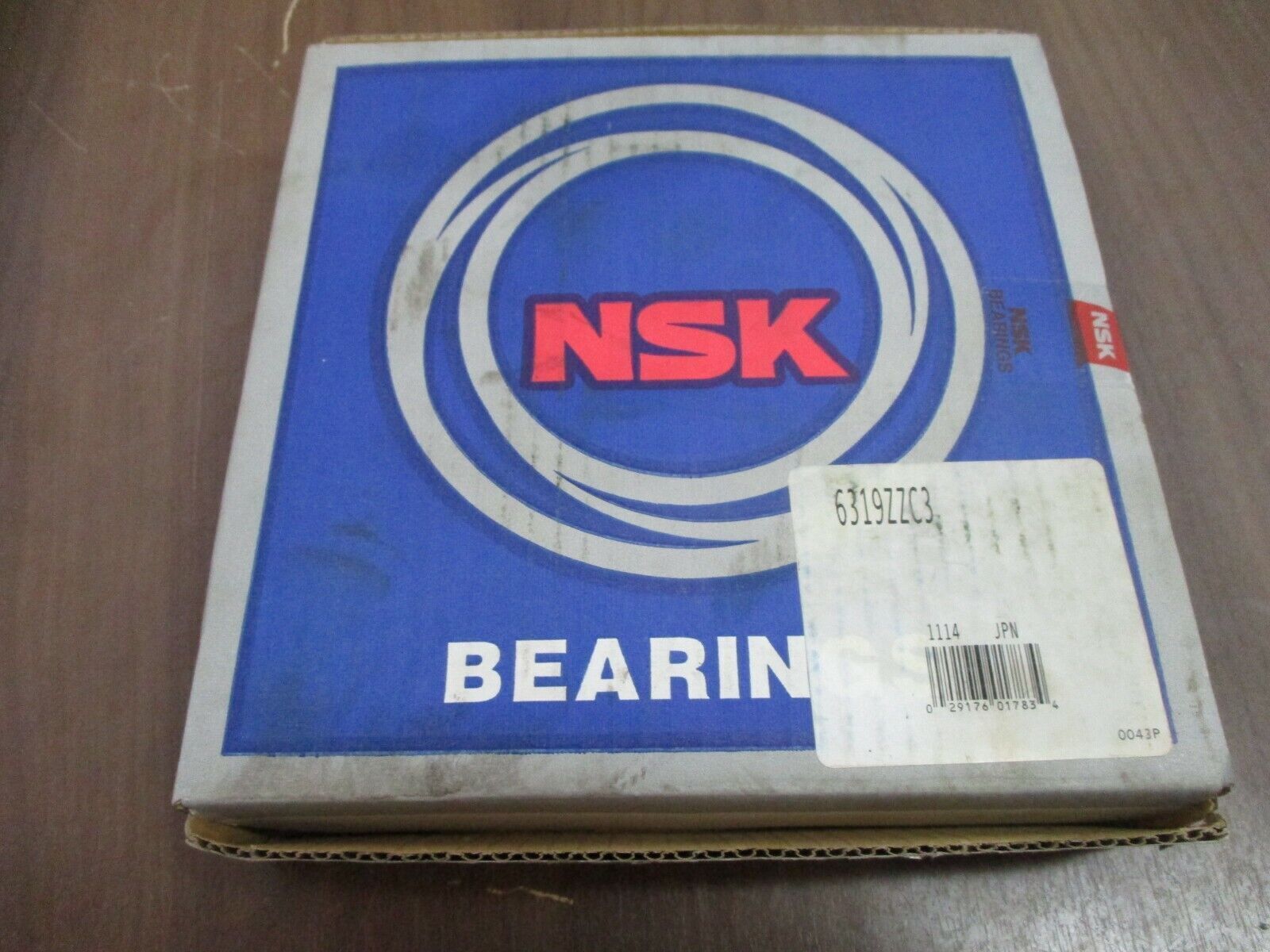 NSK Ball Bearing 6319ZZC3 New Surplus