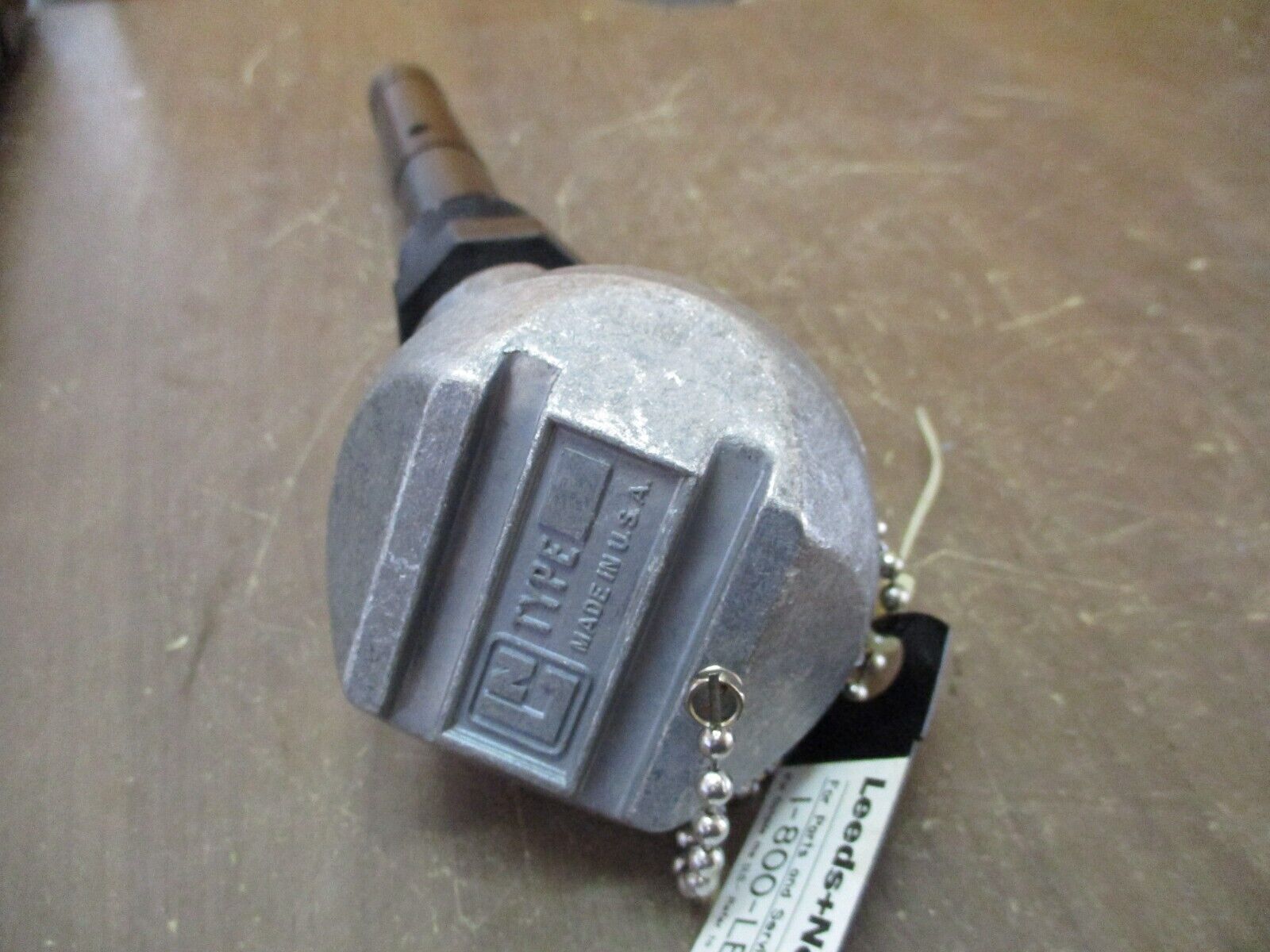 Leeds & Northrup Conductivity Cell 4905-1-33-088-1-000 w/ Temp. Compensator