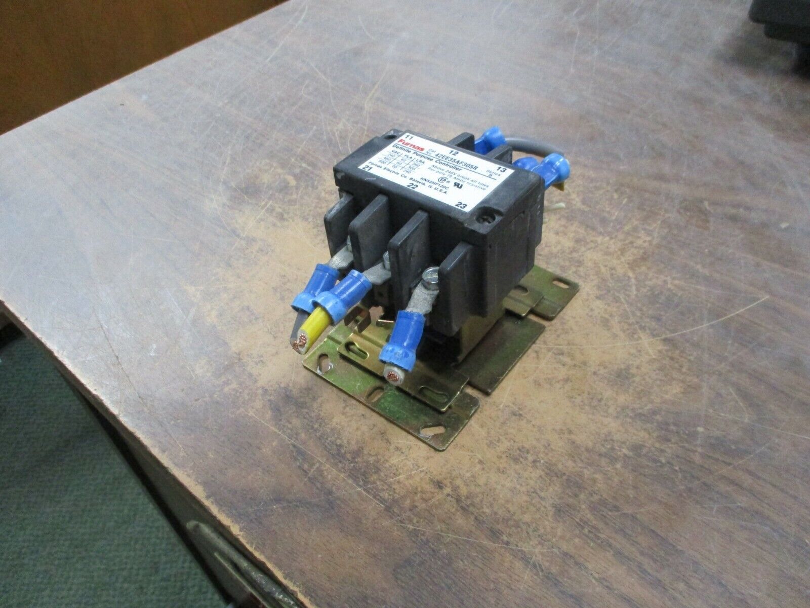 Furnas Contactor 42EE35AF305R 120V Coil 60A 600V Used