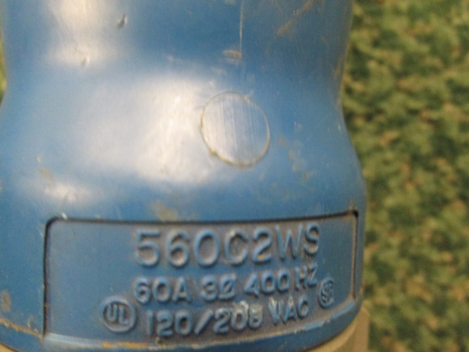 Hubbell Connector 560C2WS 60A 120/208V 4P 5W 3Ph Watertight Used