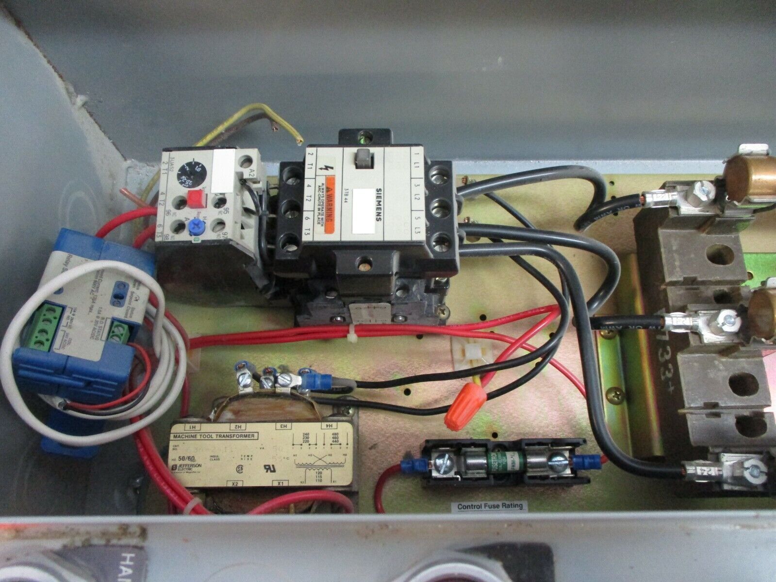 Fusible Size 1 Siemens Combination SCF1B4417A85400P1 Mod #: SCF1B441708521EP1L0C