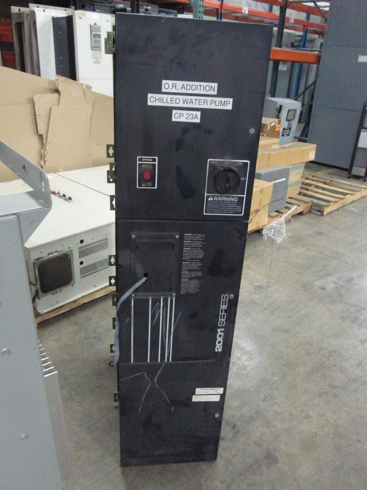 Graham 2001 Series AC Drive w/ Bypass 2001H11 7.5HP Used