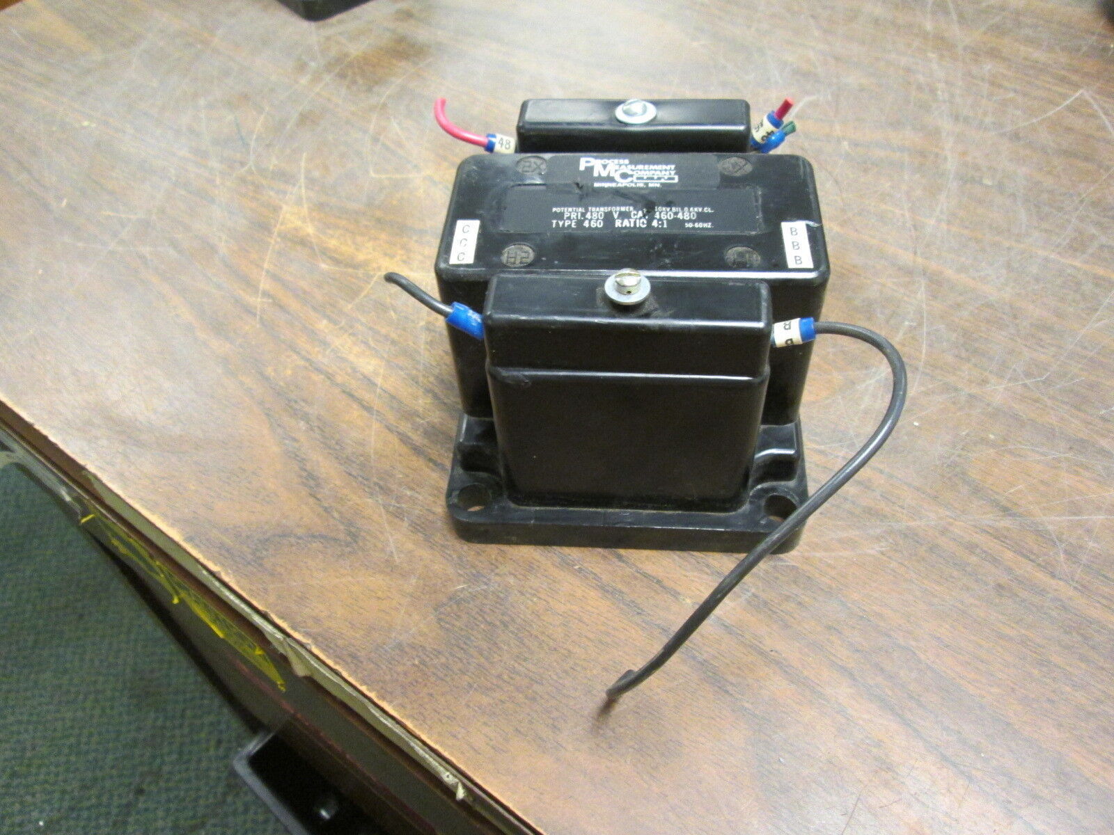 PMC Potential Transformer 460-480 Ratio 4:1 Pri: 480V Used