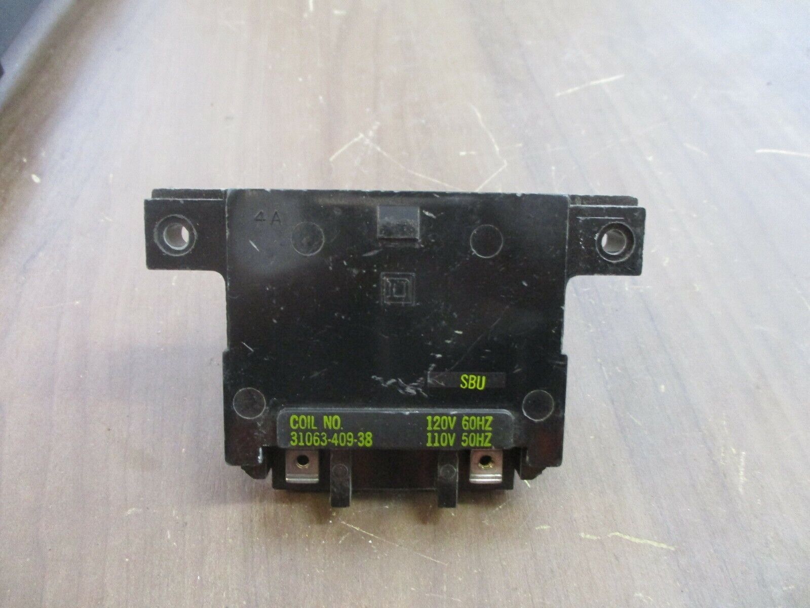 Square D Magnetic Coil 31063-409-38 120V@60Hz 110V@50Hz *No Screws* Used