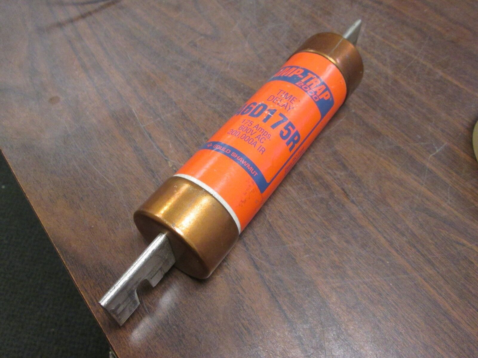Gould Shawmut Amp-Trap 2000 Fuse A6D175R 600V 175A Used