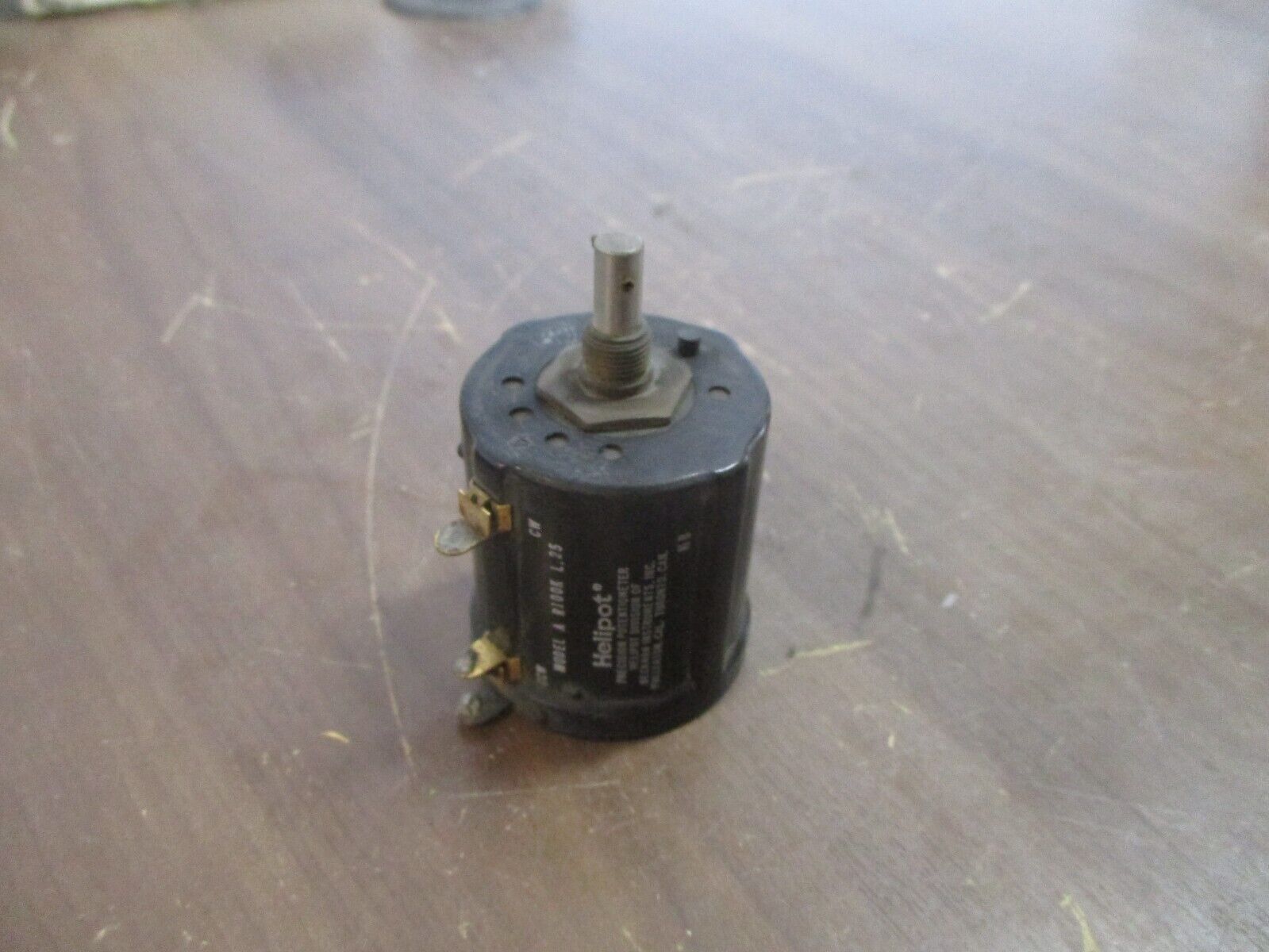 Beckman Helipot Precision Potentiometer A R100K L.25 Used