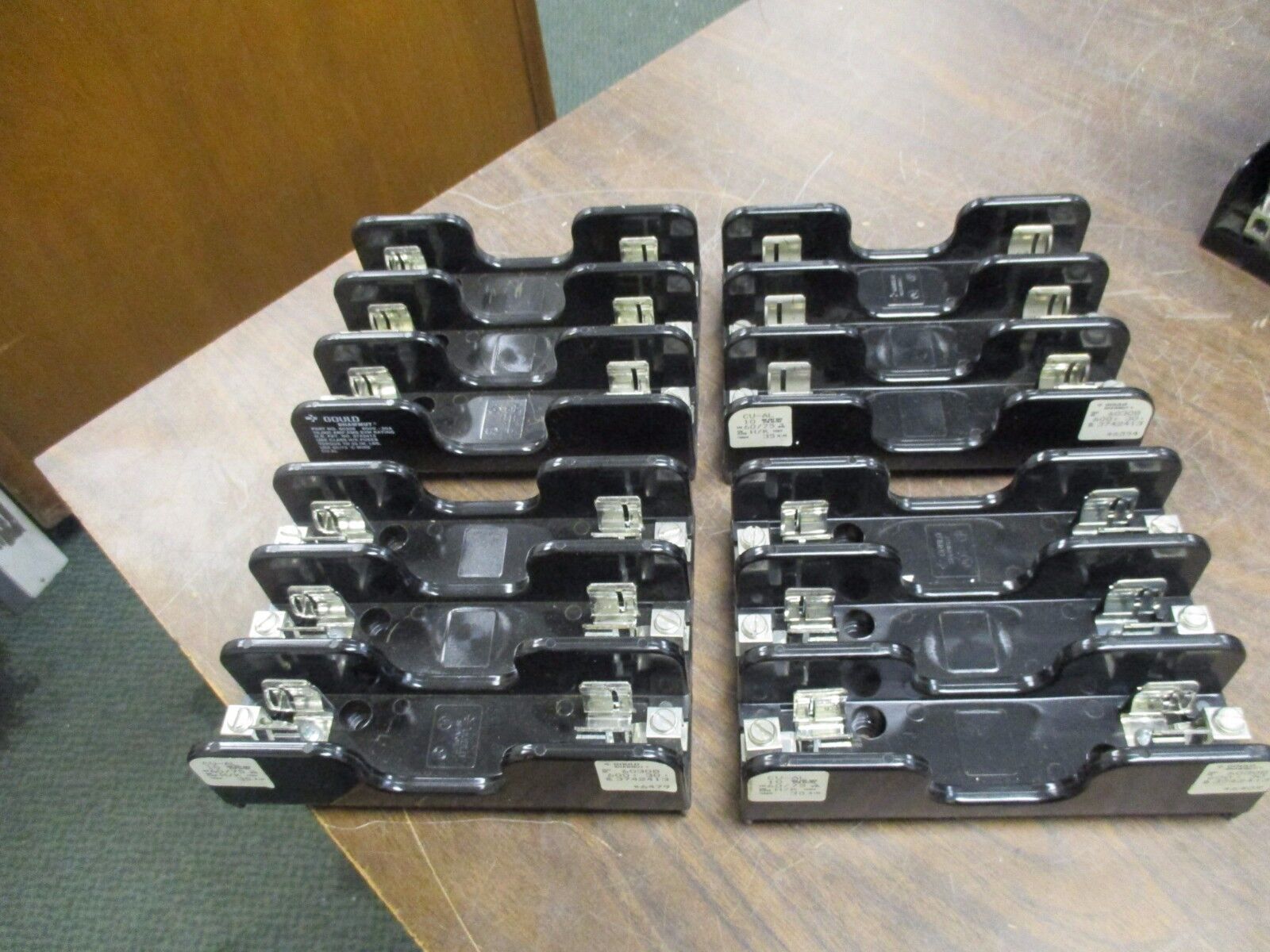 Gould Shawmut Fuse Holder 60308 30A 600V 3P *Lot of 4* Used