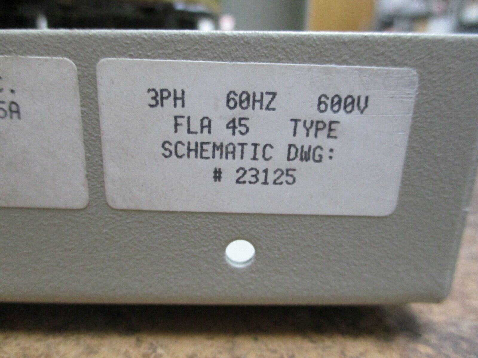 TCI dV/dT Guard KLC Output Filter KLCUL45A 45A 600V 60Hz 3Ph Used