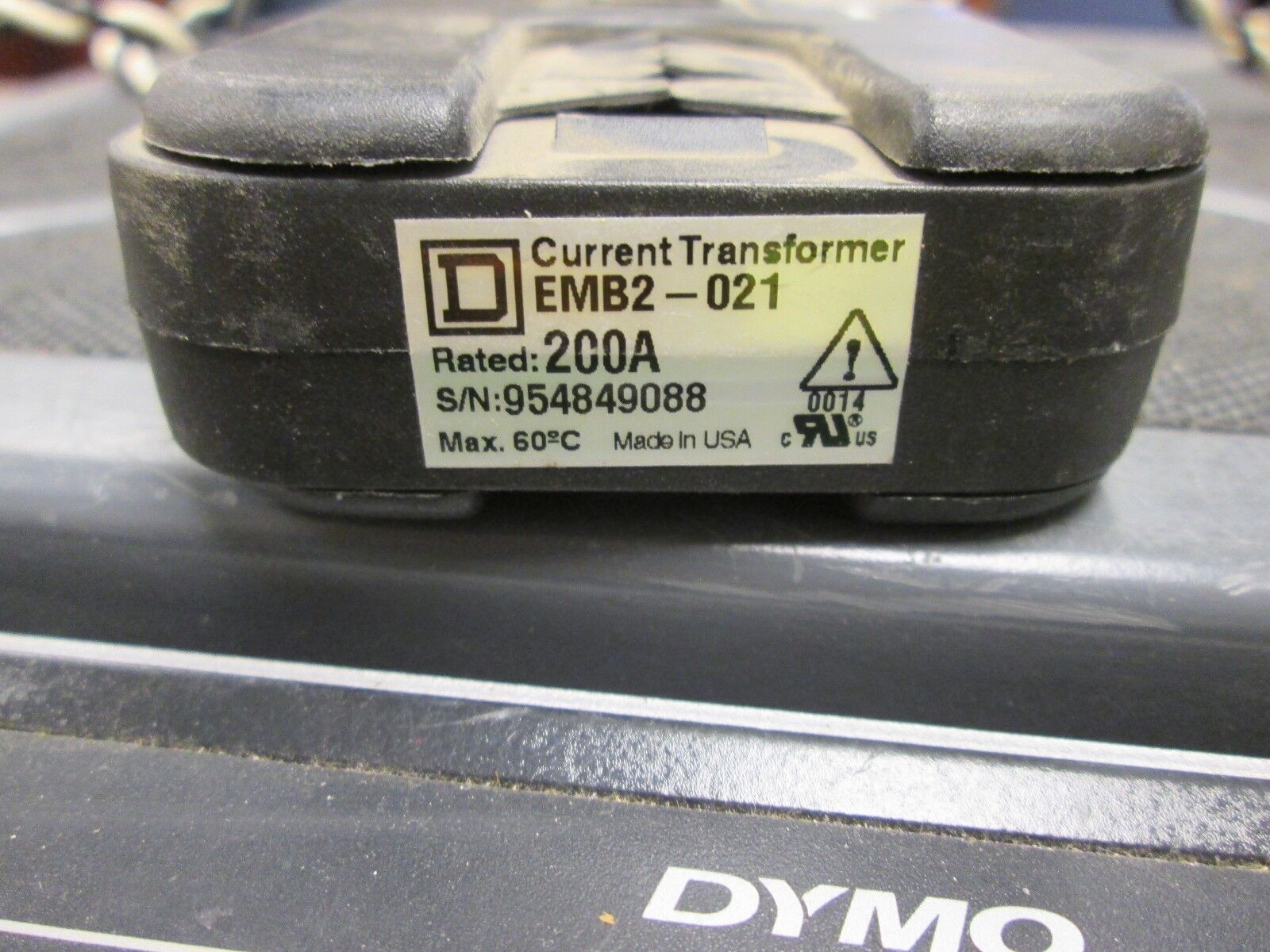 Square D Current Transformer EMB2-021 200A Used