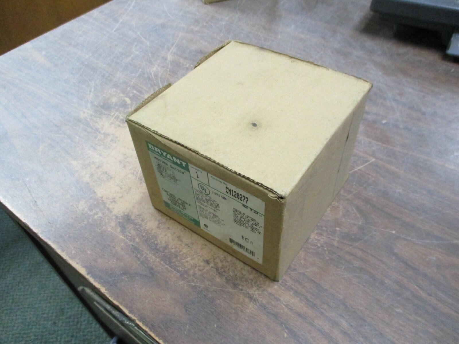 Bryant Motion Switch Control Module CM120277 120/277VAC 12-15V DC New Surplus