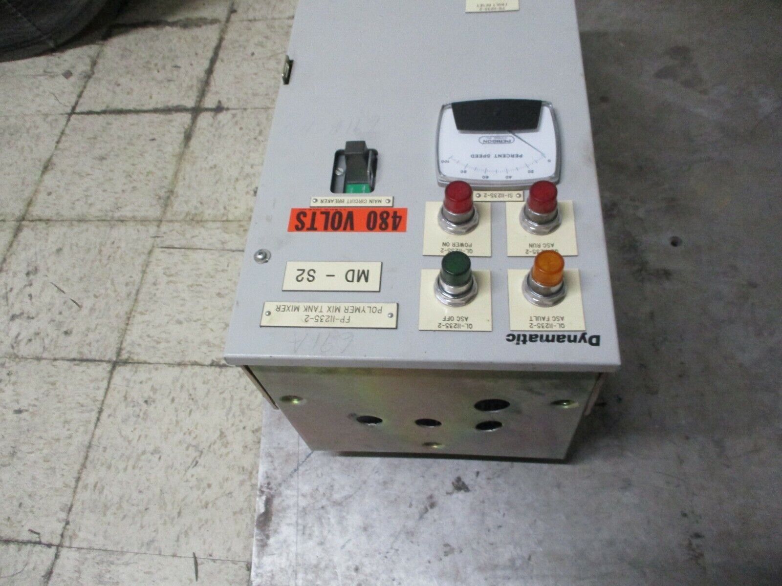 Eaton Dynamatic AC Drive IS 5000+ 5HP 460V 3Ph 60Hz 8A Used