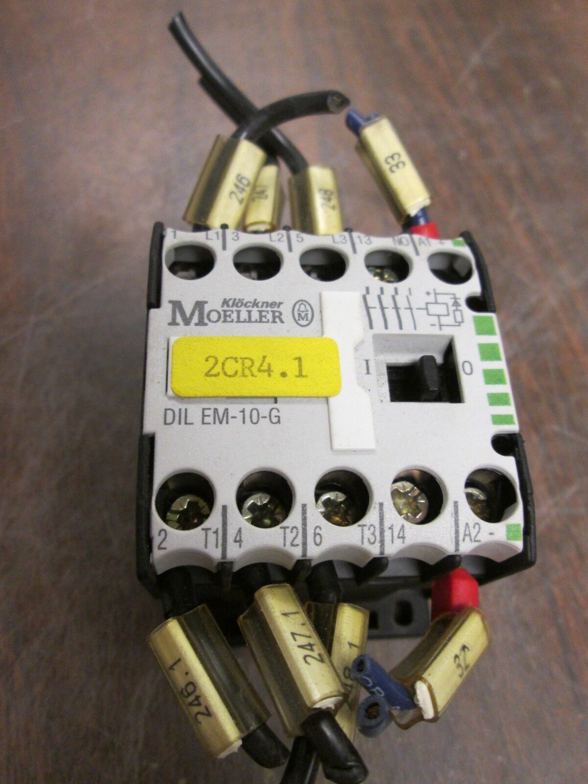 Klockner Moeller Contactor DIL EM-10-G 15A 600V Lots of 2 Used