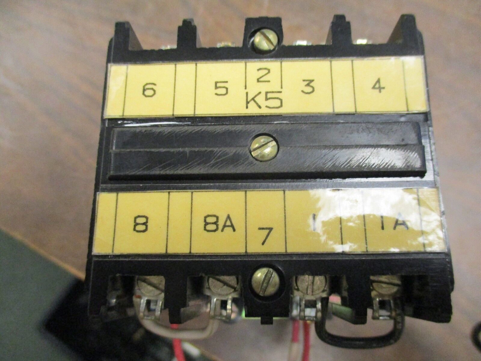 Westinghouse Control Relay w/ 4-Pole Adder ARD4L 24VDC Coil 600VDC Used