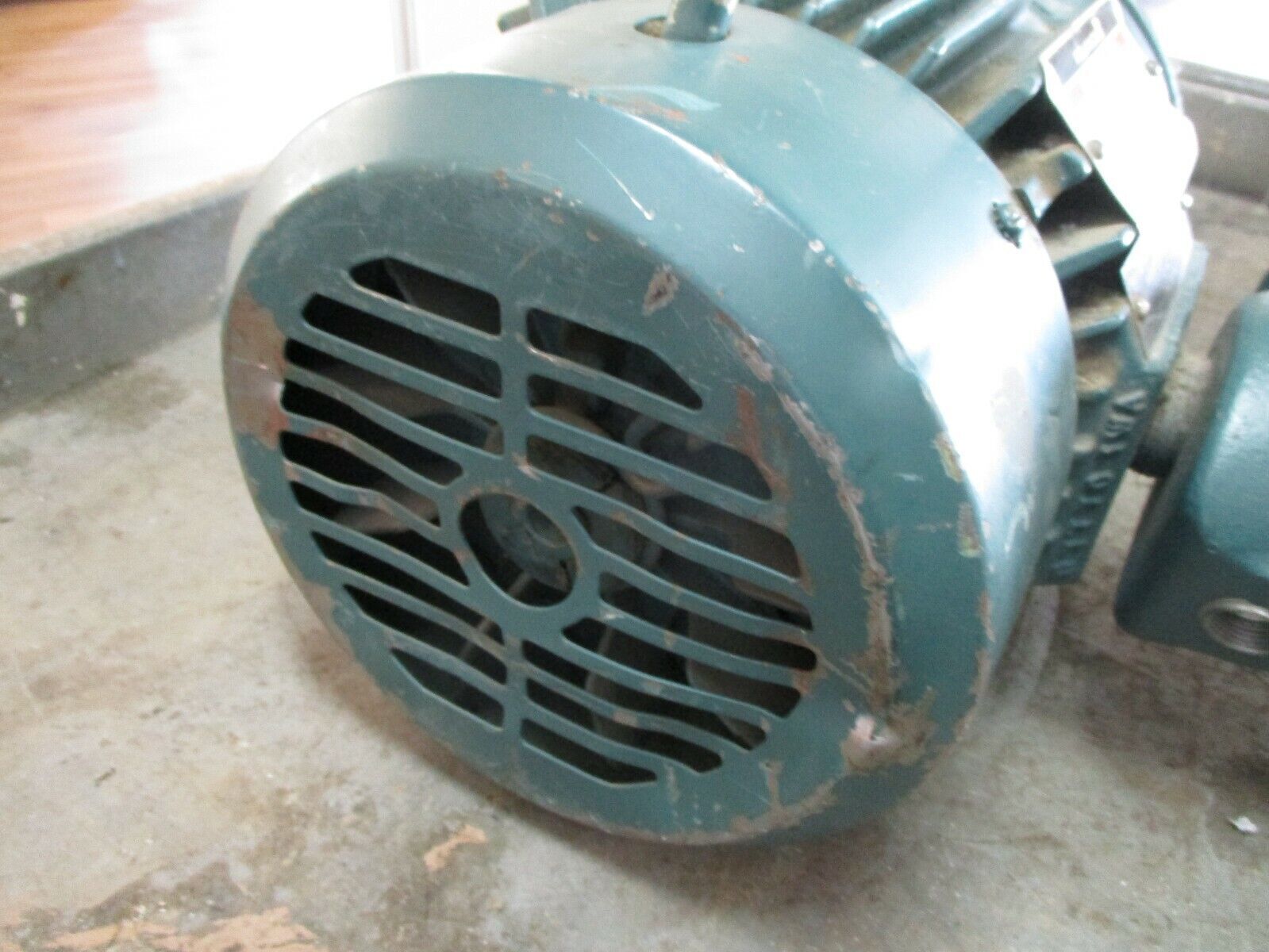 Reliance AC Motor Y246812A6 DW 3HP 1800RPM 200V 10.5A 60Hz 3Ph Used