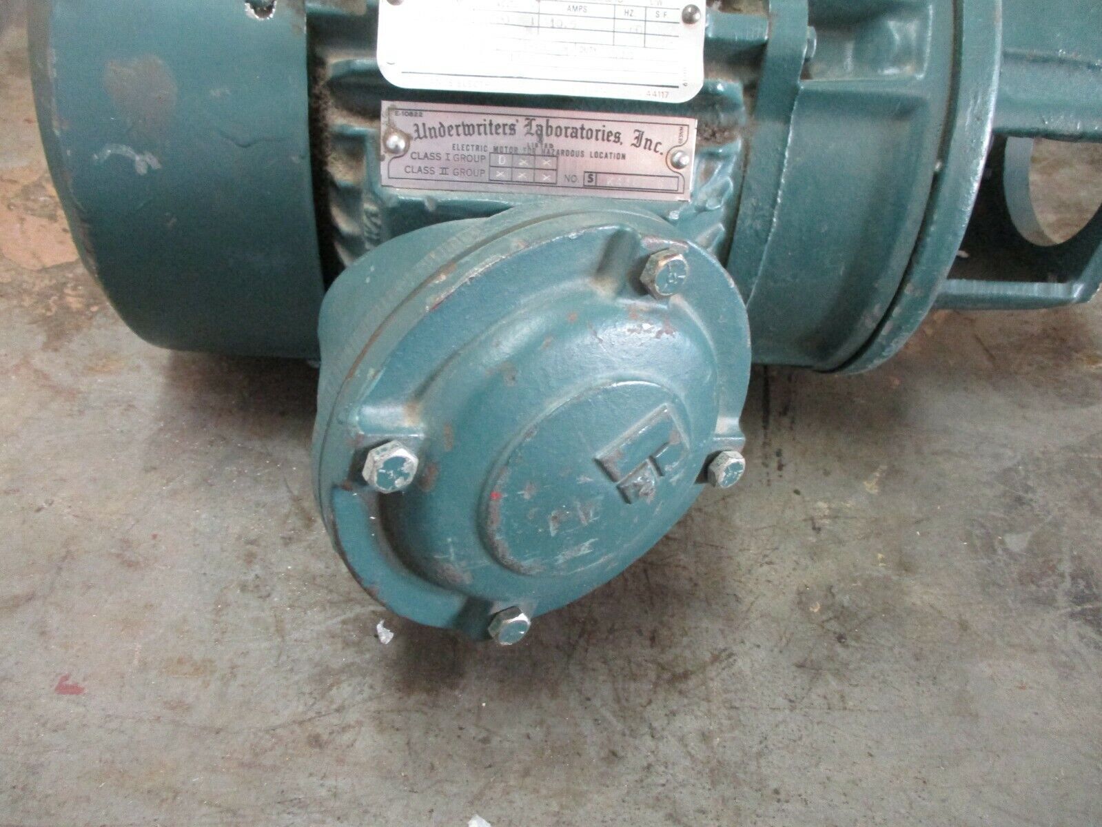 Reliance AC Motor Y246812A6 DW 3HP 1800RPM 200V 10.5A 60Hz 3Ph Used