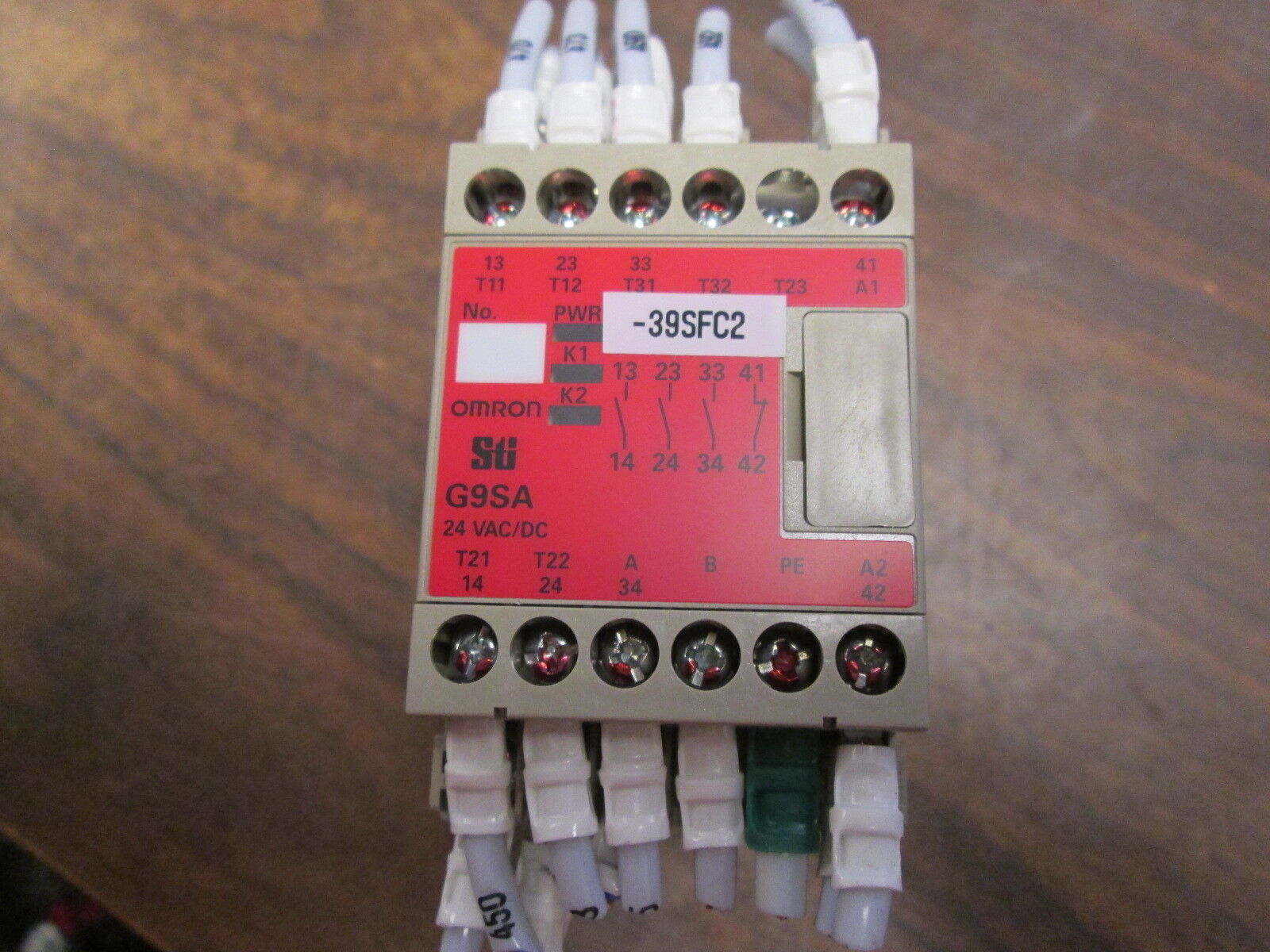 Omron Safety Relay G9SA-301 24VAC/DC Used
