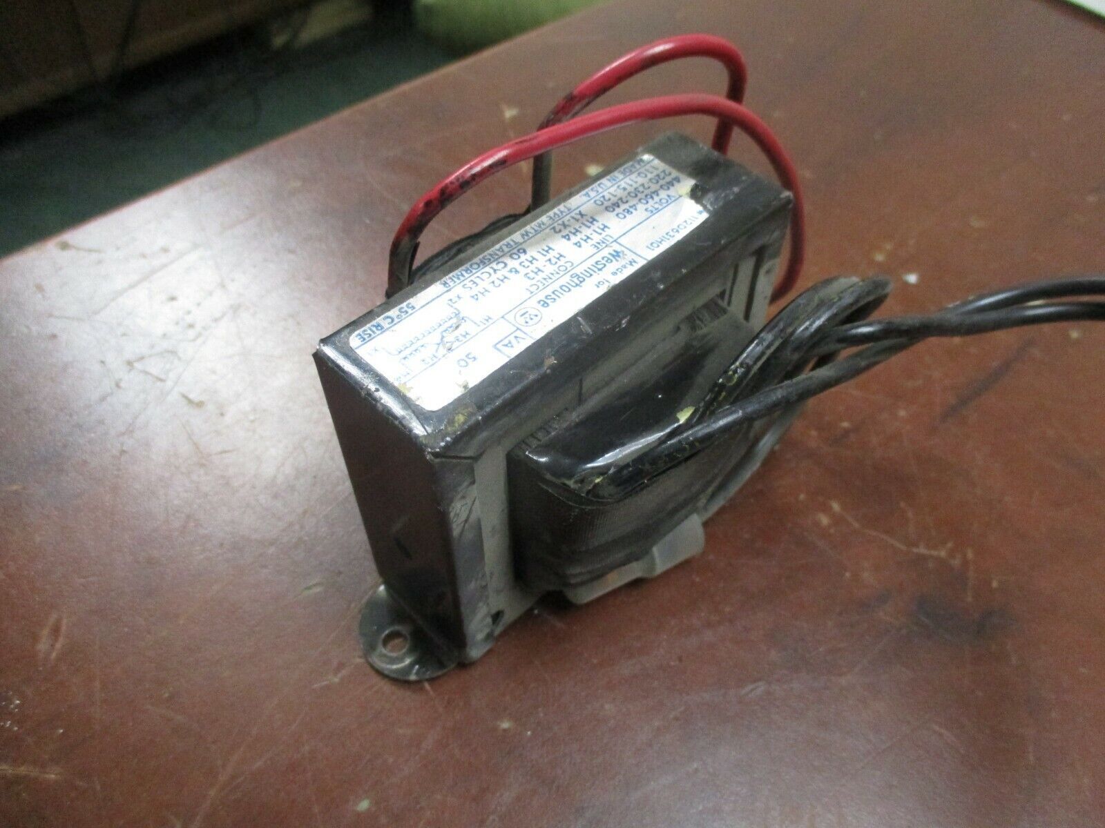 Westinghouse Type MTW Transformer 112D631H01 50VA Pri: 240/480V Sec: 120V Used